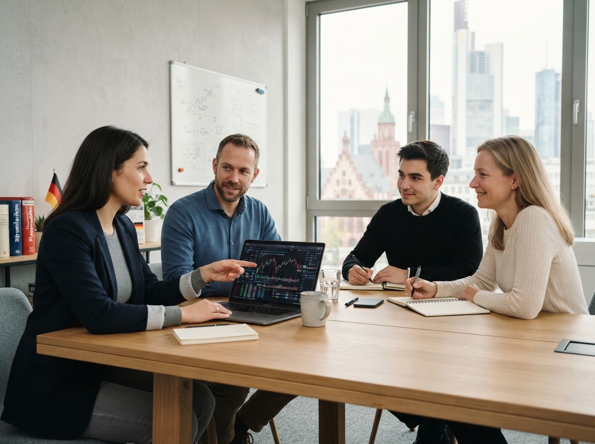 AltabourseETH Team bei der Analyse quantitativer Marktdaten und Risikomodelle